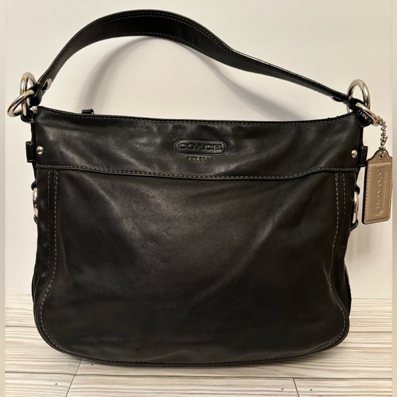 Coach Handbags - Coach leather Zoe shoulder bag